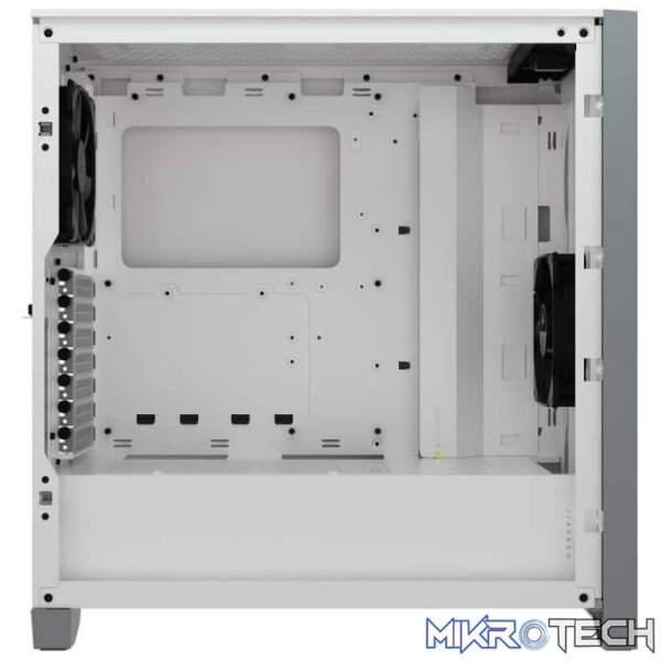 Corsair Carbide series 4000D Airflow all White ATX Chassis with Tempered glass side panel - Image 3